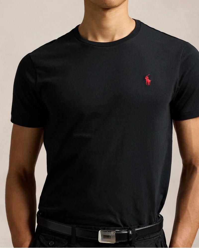 TEE SHIRT RALPH LAUREN JERSEY NOIR