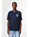 TEE SHIRT PEDRO NN.07 BRODÉMarine