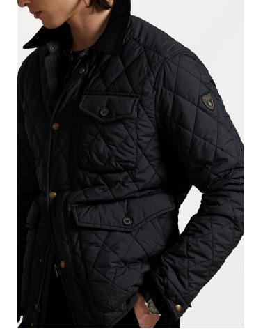 VESTE BEATON RALPH LAUREN Matelassée. Noir