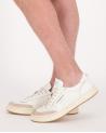 BASKET GHOUD  LIDO  LBLM  LS04  LEATHER /SUEDE WHITE TAUPE