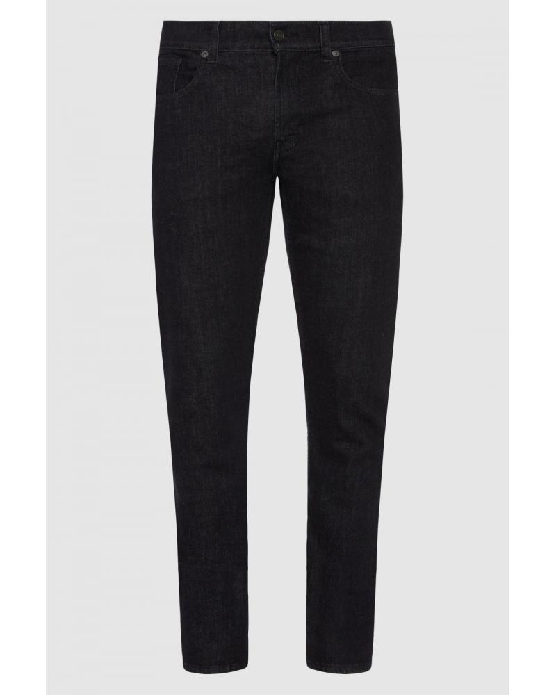 JEAN 7 ALL FOR MANKIND SLIMMY TAPERED JUPITER DENIM NOIR