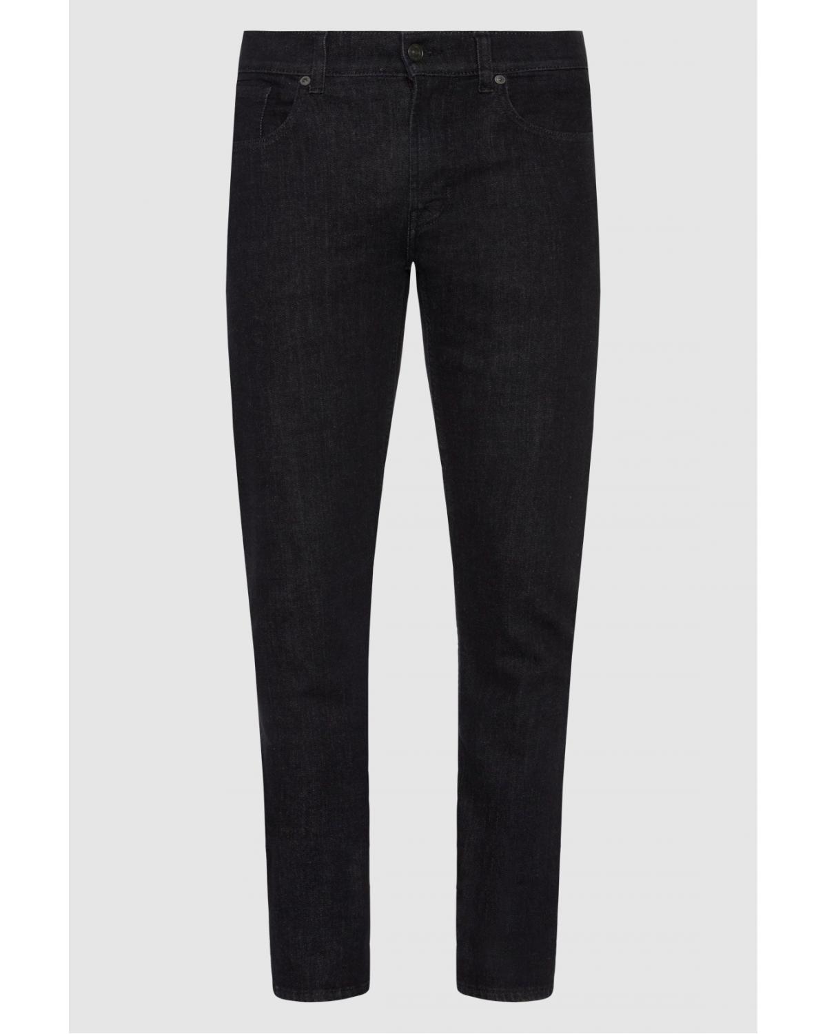 JEAN 7 ALL FOR MANKIND SLIMMY TAPERED JUPITER DENIM NOIR