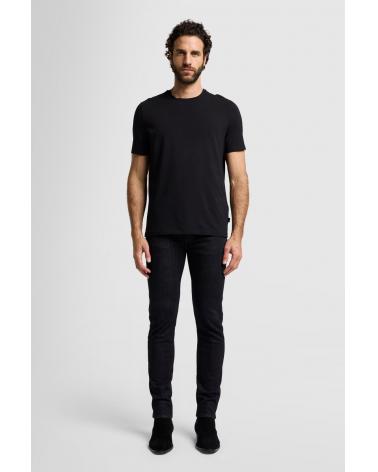 JEAN 7 ALL FOR MANKIND SLIMMY TAPERED JUPITER DENIM NOIR