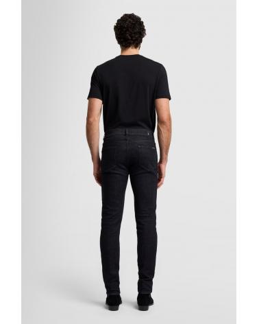 JEAN 7 ALL FOR MANKIND SLIMMY TAPERED JUPITER DENIM NOIR