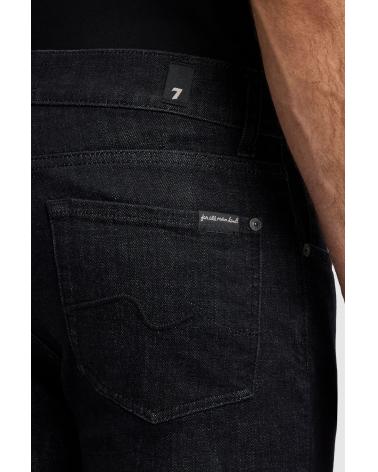 JEAN 7 ALL FOR MANKIND SLIMMY TAPERED JUPITER DENIM NOIR
