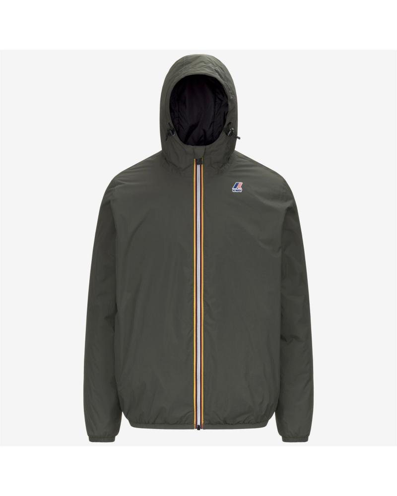 BLOUSON K-WAY LE VRAI 4.0 CLAUDE WARM KAKI GREEN