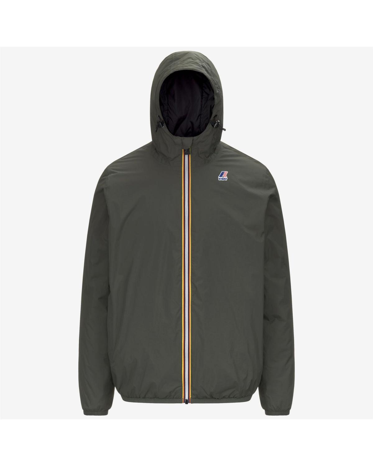 BLOUSON K-WAY LE VRAI 4.0 CLAUDE WARM KAKI GREEN