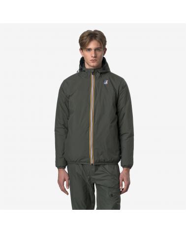 BLOUSON K-WAY LE VRAI 4.0 CLAUDE WARM KAKI GREEN