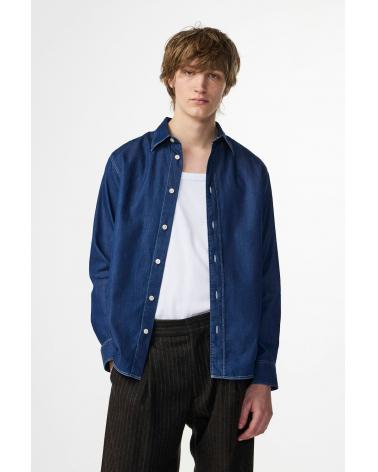  CHEMISE NN07 COLBY DENIM INDIGO