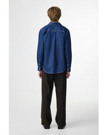  CHEMISE NN07 COLBY DENIM INDIGO