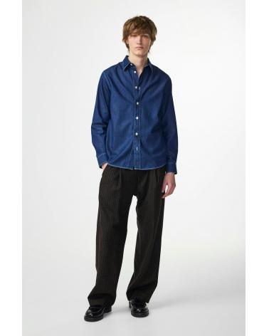  CHEMISE NN07 COLBY DENIM INDIGO