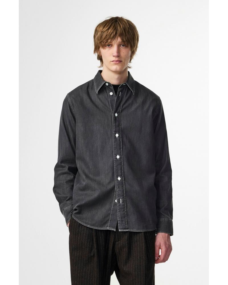  CHEMISE NN07 COLBY DENIM GRIS
