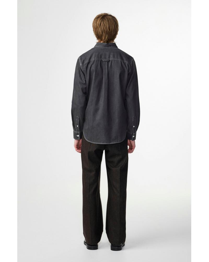  CHEMISE NN07 COLBY DENIM GRIS