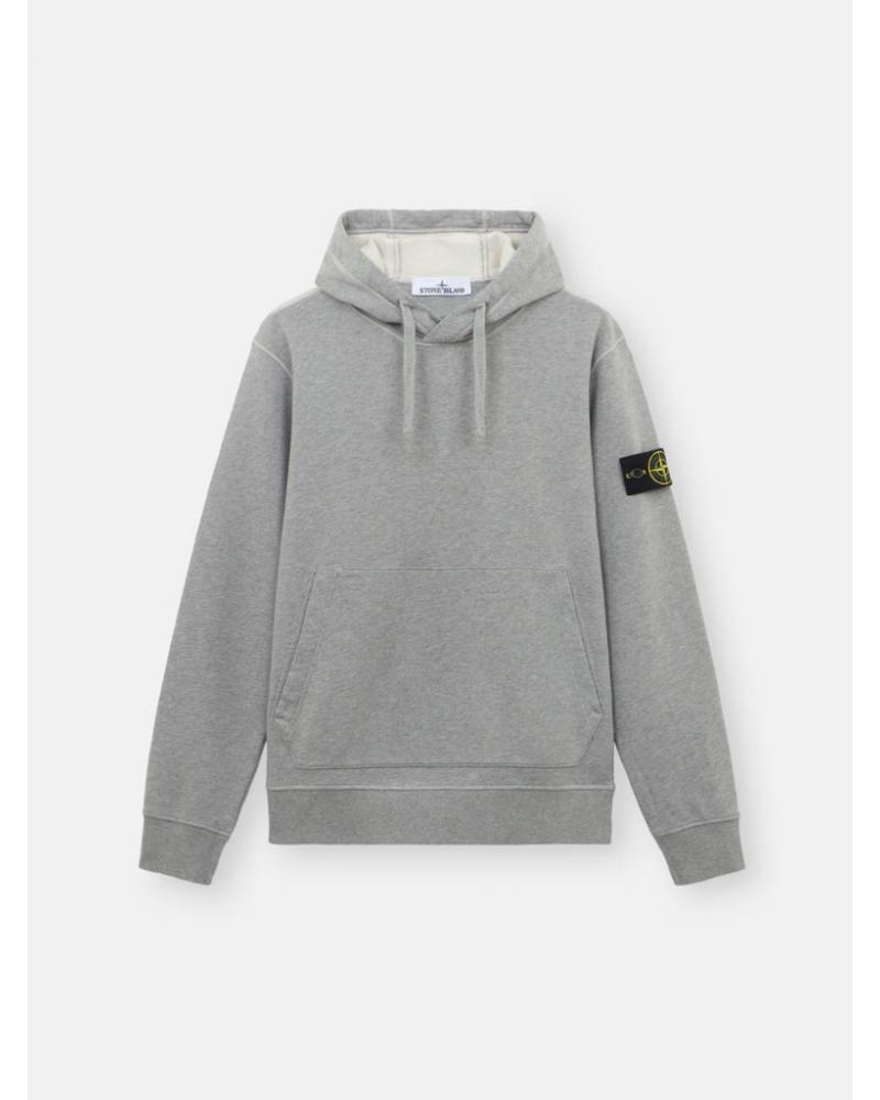 SWEAT HOODIE STONE ISLAND 6100062 006B CIMENT GRIS
