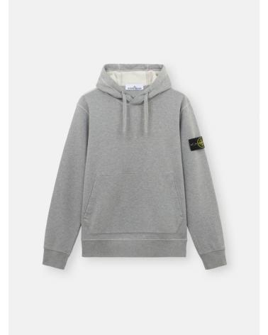 SWEAT HOODIE STONE ISLAND 6100062 006B CIMENT GRIS