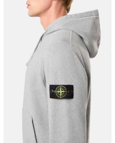 SWEAT HOODIE STONE ISLAND 6100062 006B CIMENT GRIS
