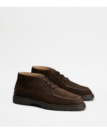 BOTTINES TOD'S MARRON 