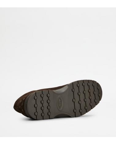 BOTTINES TOD'S MARRON 