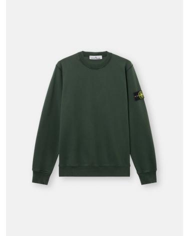 SWEAT STONE ISLAND K2S15 6100060 S0051 V005E VERT BOUTEILLE