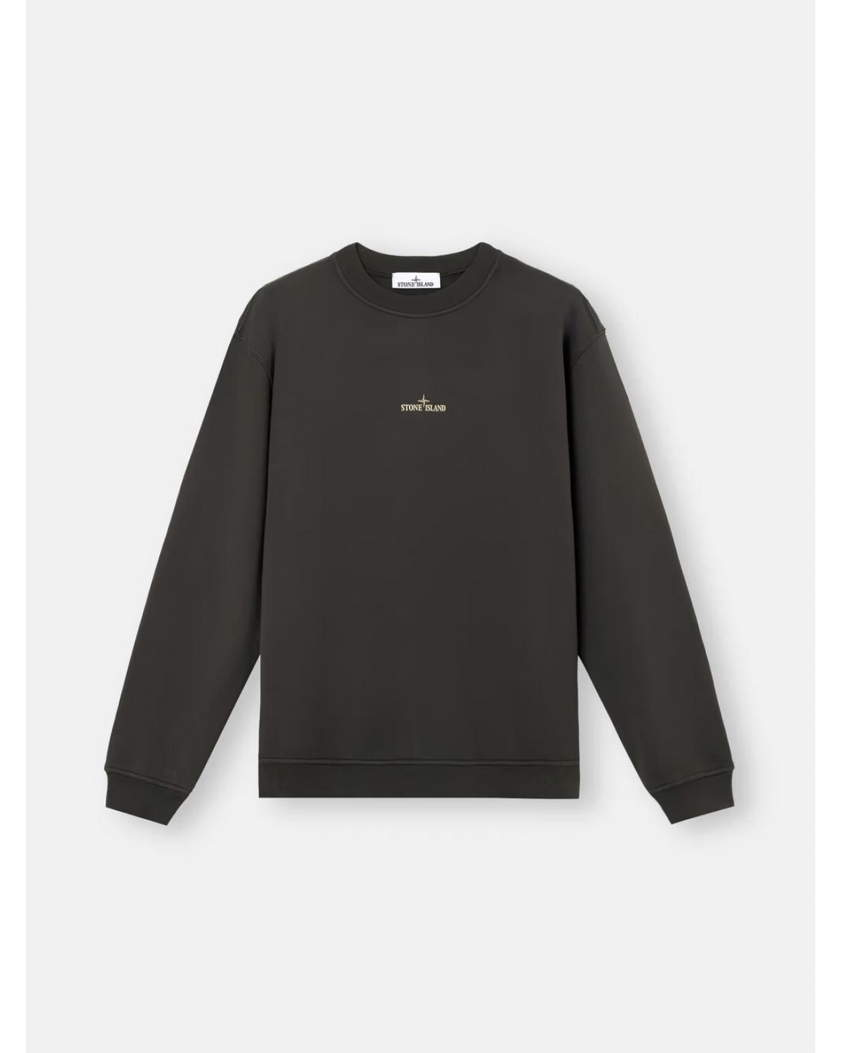 SWEAT SHIRT STONE ISLAND INDUSTRIAL FOUR PRINT 6100018 0062 GRIS