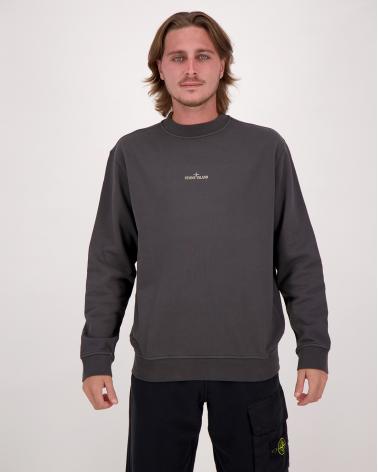 SWEAT SHIRT STONE ISLAND INDUSTRIAL FOUR PRINT 6100018 0062 GRIS