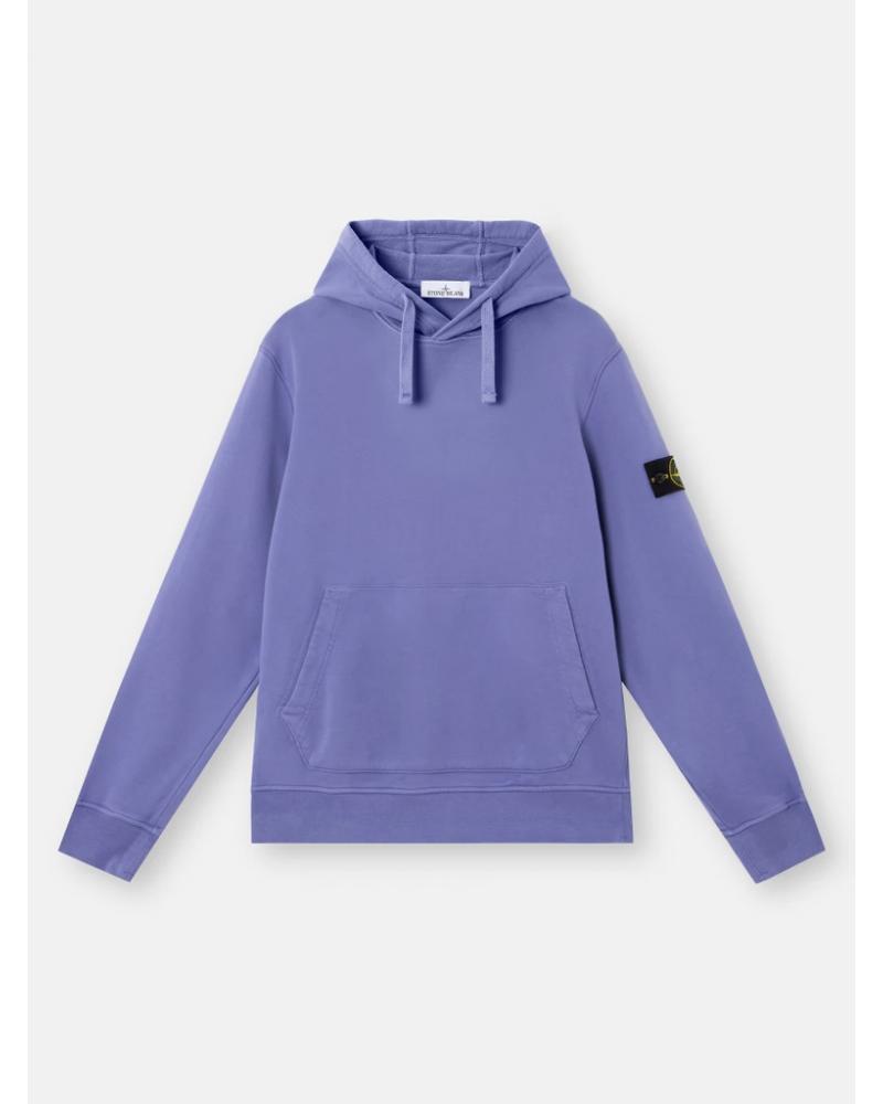 SWEAT HOODIE STONE ISLAND 6100062 0047 LAVANDE