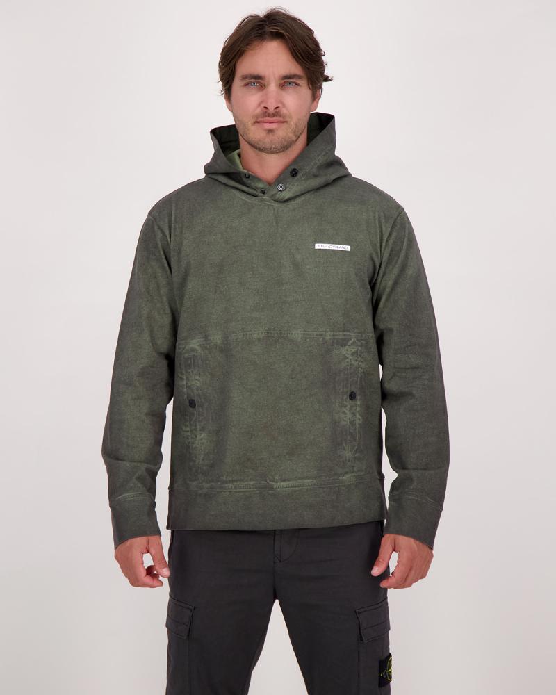 SWEAT STONE ISLAND 6100058 165 KAKI