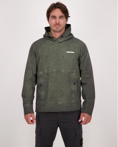 SWEAT STONE ISLAND 6100058 165 KAKI