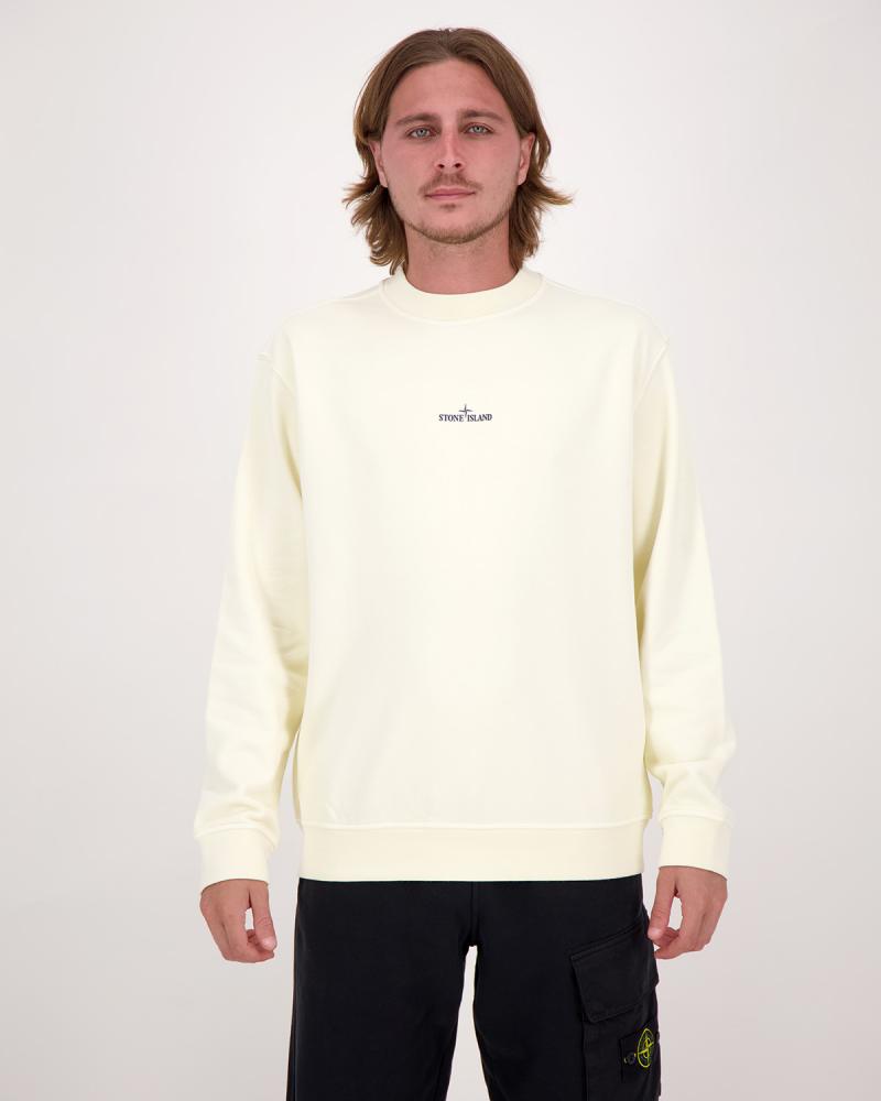 SWEAT SHIRT STONE ISLAND INDUSTRIAL FOUR PRINT6100018 0093 IVOIRE