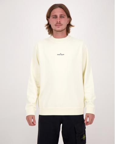 SWEAT SHIRT STONE ISLAND INDUSTRIAL FOUR PRINT6100018 0093 IVOIRE