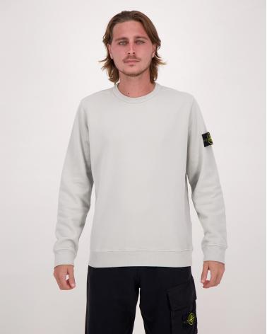 SWEAT STONE ISLAND 6100028 0061 GRIS CLAIR
