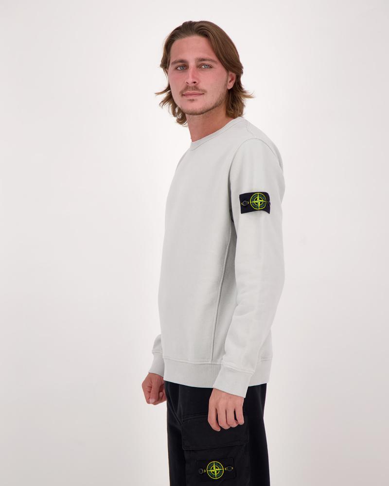 SWEAT STONE ISLAND 6100028 0061 GRIS CLAIR