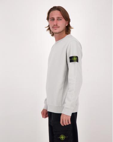SWEAT STONE ISLAND 6100028 0061 GRIS CLAIR