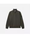 SWEAT STONE ISLAND  POLO ZIPPE 6100068 0062 ANTRACITE