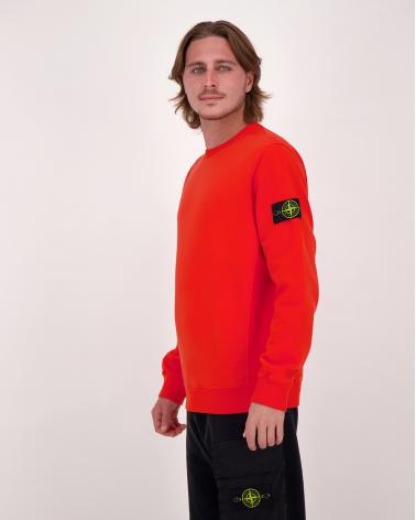 SWEAT STONE ISLAND 6100028 0018 ORANGE