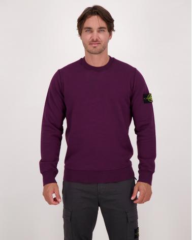 SWEAT STONE ISLAND K2S15 6100060 S0051 0017 BORDEAUX