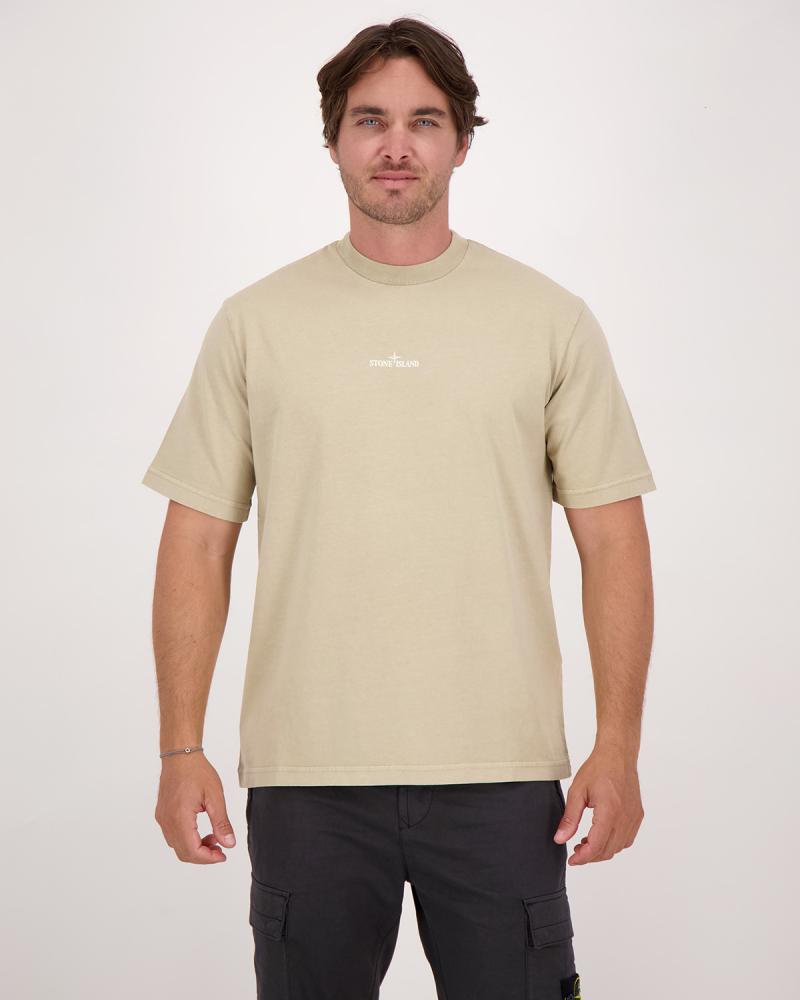 TEE SHIRT STONE ISLAND 2100037  009A DESERT BEIGE