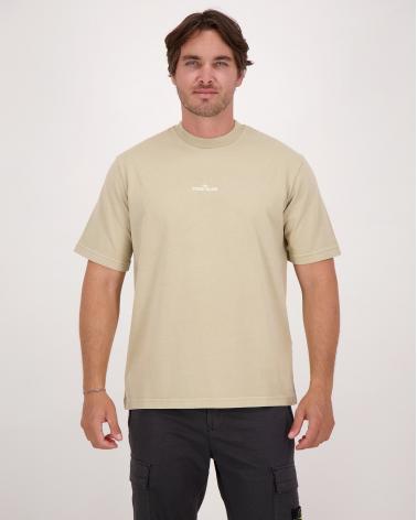 TEE SHIRT STONE ISLAND 2100037  009A DESERT BEIGE
