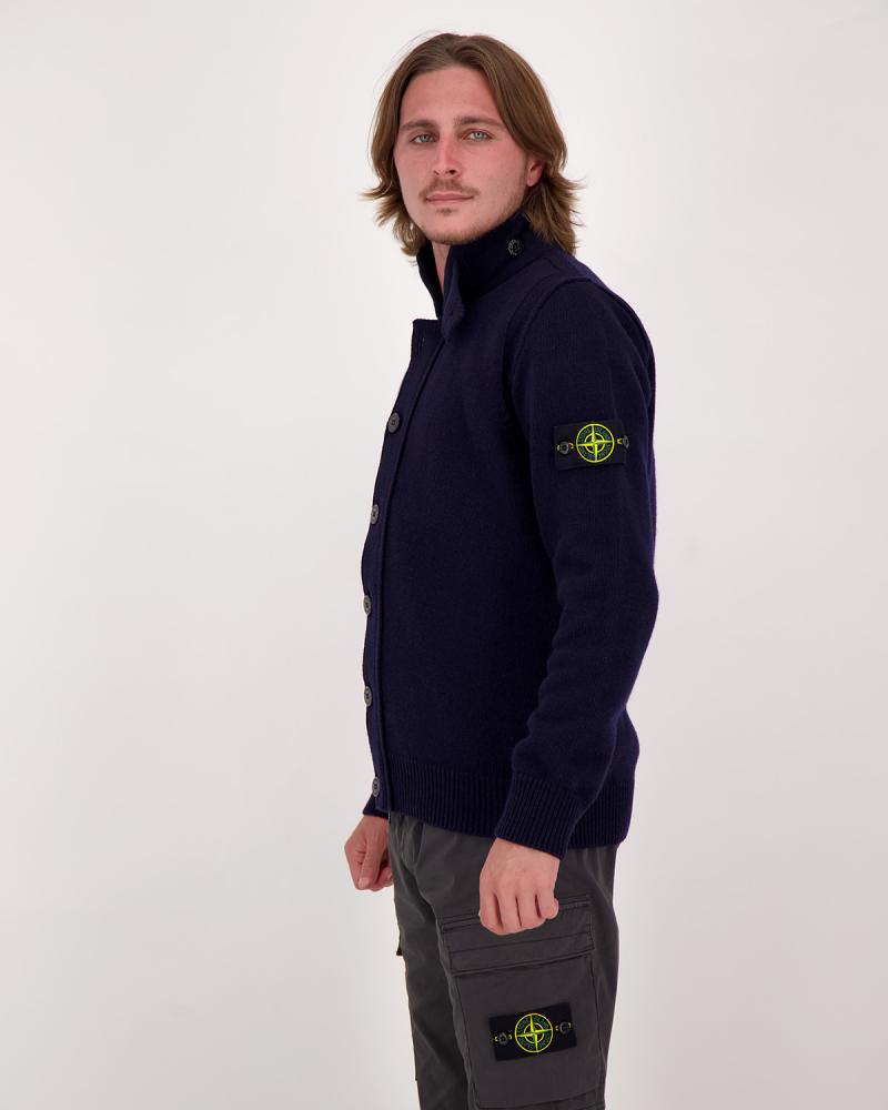 CARDIGAN STONE ISLAND  5100047 0020 MARINE