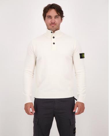 PULL POLO STONE ISLAND 5100002 093 Ivoire