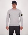 MAILLE STONE ISLAND 5100045 OM64 GRIS CLAIR