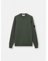 MAILLE COL ROND STONE ISLAND 5100072 0054 VERT MILITAIRE