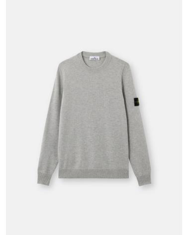 MAILLE COL ROND STONE ISLAND 5100072 0M6B GRIS