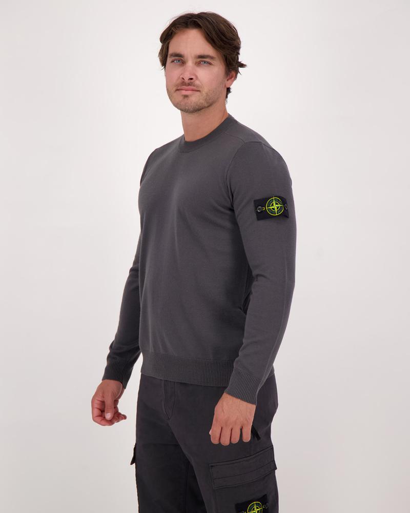 PULL STONE ISLAND COL ROND 5100071 C4 0062 Gris
