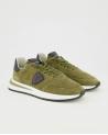 BASKET PHILIPPE MODEL TROPEZ 2.1  DB02 MILITAIRE/ NOIR