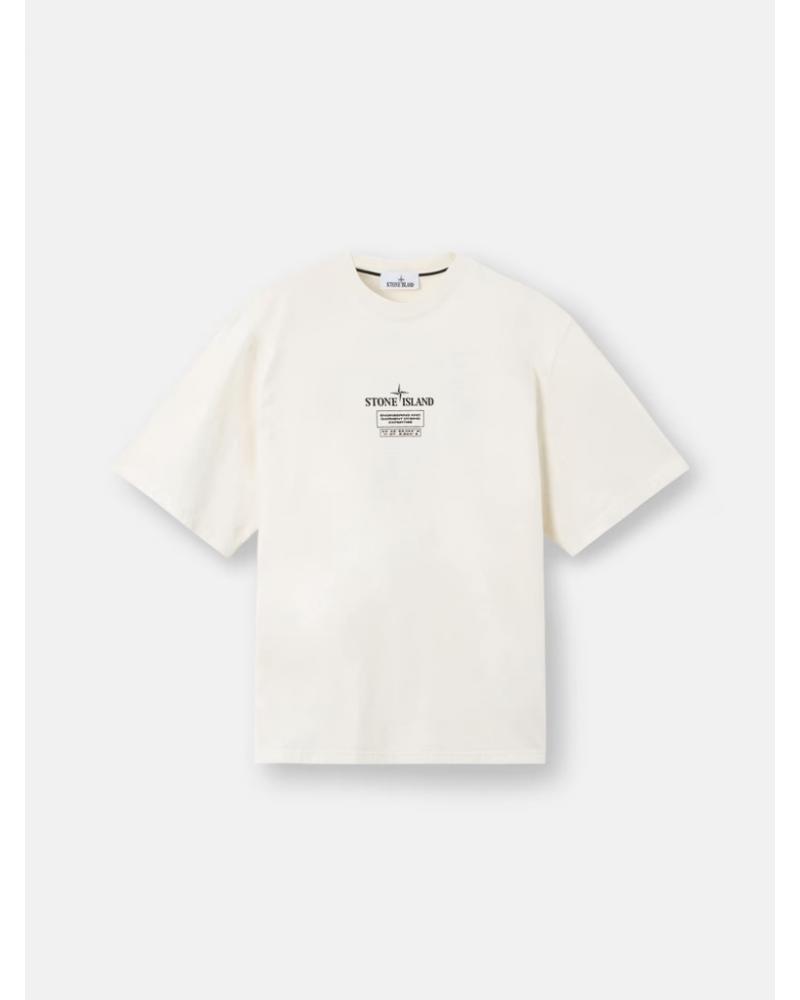TEE SHIRT STONE ISLAND 2100037 S0193 IVOIRE