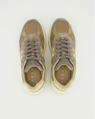 SNEAKERS HOGAN HYPERLIGHT H BEIGE MARRON