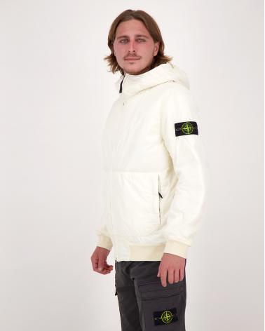 BLOUSON STONE ISLAND CRINKLE REPS NYLON 4100013 0093 IVOIRE