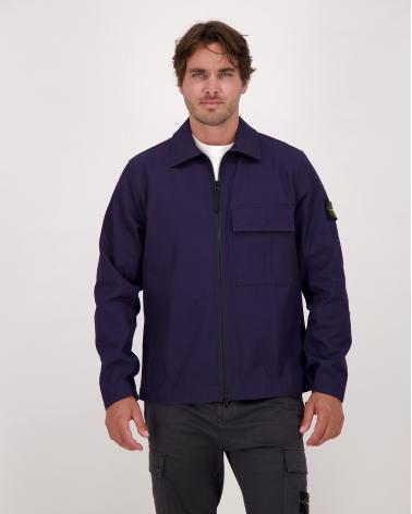 SURCHEMISE STONE ISLAND 1200010 0026 ENCRE PANAMA COTON