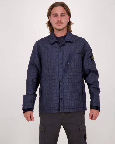 BLOUSON STONE ISLAND 4100024 0026  CRINKLE REPS Nylon Marine